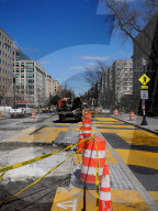 Demolition Of Black Lives Matter Plaza In Washington, D.C. Continues.