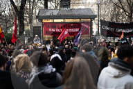 Occupation Of The Gaité Lyrique Theatre In Paris