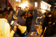 Occupation Of The Gaité Lyrique Theatre In Paris