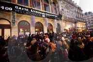 Occupation Of The Gaité Lyrique Theatre In Paris