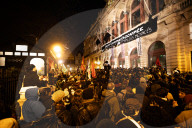 Occupation Of The Gaité Lyrique Theatre In Paris