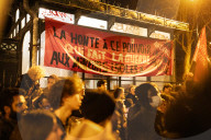Occupation Of The Gaité Lyrique Theatre In Paris