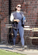 Coleen Rooney seen leaving a gym session in Cheshire