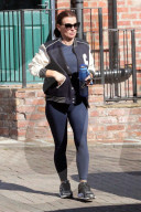 Coleen Rooney seen leaving a gym session in Cheshire