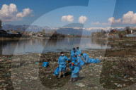 Polluted Water Bodies In Kashmir 