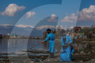Polluted Water Bodies In Kashmir 