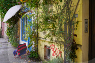 Daily Life In The City Of Lübeck In Northern Germany