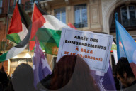Gathering In Support Of Gazans After Israel Shattered The Ceasefire With Heavy Bombings