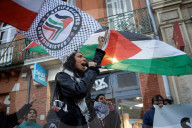 Gathering In Support Of Gazans After Israel Shattered The Ceasefire With Heavy Bombings