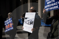 Demonstrators Protest Outside Of Fox Headquarters