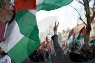Gathering In Support Of Gazans After Israel Shattered The Ceasefire With Heavy Bombings