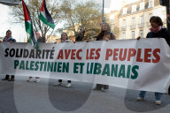 Gathering In Support Of Gazans After Israel Shattered The Ceasefire With Heavy Bombings