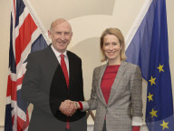 Defence Secretary John Healey meets Kaja Kallas