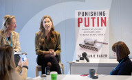 Exclusive Foreign Press Association briefing with Stephanie Baker on her topical book Punishing Putin at Bloomberg HQ, London, UK. 
