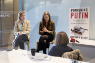 Exclusive Foreign Press Association briefing with Stephanie Baker on her topical book Punishing Putin at Bloomberg HQ, London, UK. 