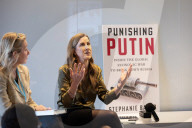 Exclusive Foreign Press Association briefing with Stephanie Baker on her topical book Punishing Putin at Bloomberg HQ, London, UK. 