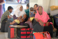Train Derails In Dhaka