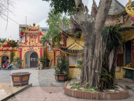 Traditional Vietnamese Temple In Vietnam