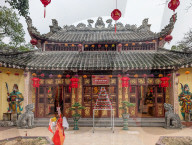 Traditional Vietnamese Temple In Vietnam