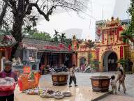 Traditional Vietnamese Temple In Vietnam