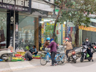 Street Market And Daily Life In Vietnam