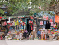 Traditional Market Stall In Vietnam