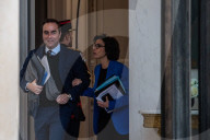 Council Of Ministers At The Elysee Palace