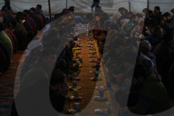Kashmiri Muslims Break Their Fast During Ramadan In Srinagar