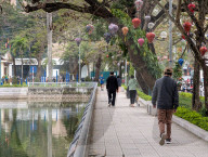 Tranquil Walk Along The River In The Vietnamese Town Of Thanh Hoa