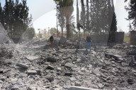 32 Israeli Airstrikes On Daraa Leave Dead And Wounded.