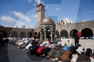 Crowds Of Syrians Mourn The Victims Of Israeli Airstrikes In Daraa.