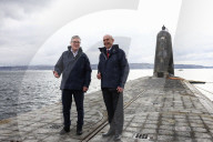 Prime Minister Keir Starmer visits a Vanguard Submarine