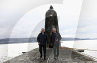 Prime Minister Keir Starmer visits a Vanguard Submarine