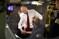 Prime Minister Keir Starmer visits a Vanguard Submarine