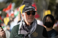 Pro Palestinian Demonstration Outside Israeli Consulate 