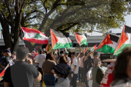 Pro Palestinian Demonstration Outside Israeli Consulate 