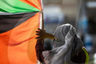 Pro Palestinian Demonstration Outside Israeli Consulate 