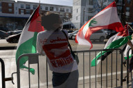 Pro Palestinian Demonstration Outside Israeli Consulate 