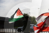 Pro Palestinian Demonstration Outside Israeli Consulate 