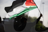 Pro Palestinian Demonstration Outside Israeli Consulate 