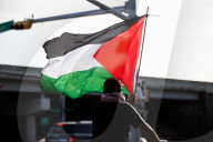 Pro Palestinian Demonstration Outside Israeli Consulate 
