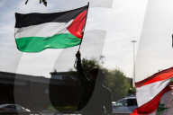 Pro Palestinian Demonstration Outside Israeli Consulate 