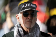 Pro Palestinian Demonstration Outside Israeli Consulate 