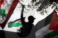 Pro Palestinian Demonstration Outside Israeli Consulate 
