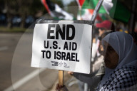 Pro Palestinian Demonstration Outside Israeli Consulate 