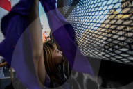 Retirees Protest At The National Congress In Buenos Aires, Argentina