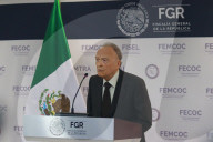 Mexican Attorney General Alejandro Gertz Manero Holds News Conference