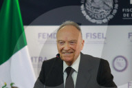 Mexican Attorney General Alejandro Gertz Manero Holds News Conference