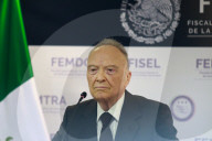 Mexican Attorney General Alejandro Gertz Manero Holds News Conference