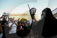 Retirees Protest At The National Congress In Buenos Aires, Argentina